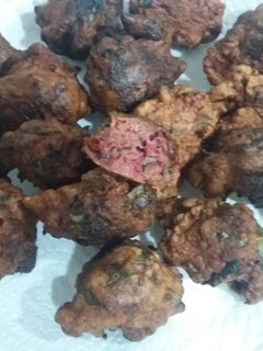 Una foto de Frituras de remolacha