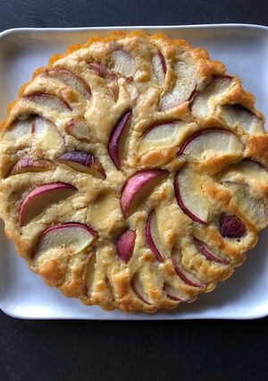 Une photo de Gâteau aux nectarines