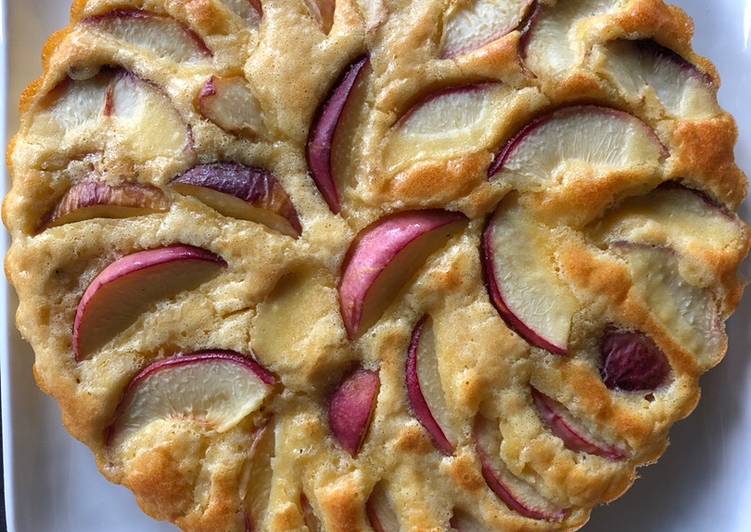 La Délicieuse Recette du Gâteau aux nectarines