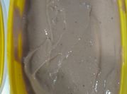 Una foto de postre light de banana