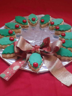 Una foto de Galletitas navideñas de jengibre y canela