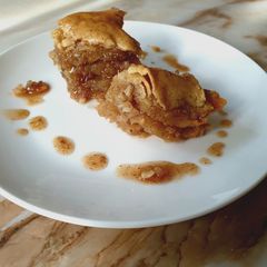 A picture of Homemade Baklava.