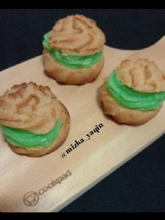 Foto resep Kue Soes Vla Pandan