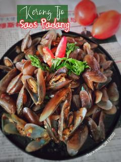 Foto resep Kerang Hijau Saos Padang