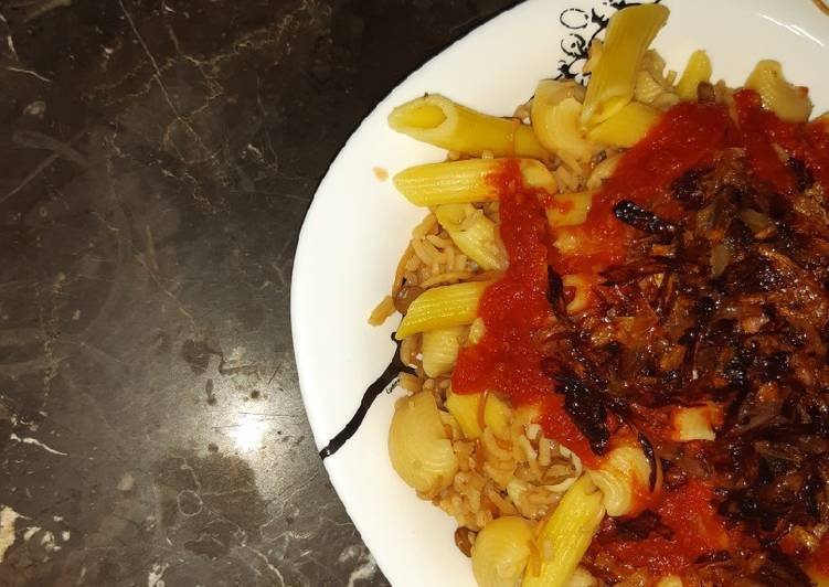 طريقة عمل كشري 🍝