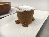 Volcán de dulce de leche