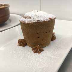 Una foto de Volcán de dulce de leche