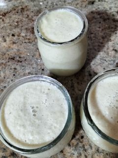 Una foto de Lassi de manzana