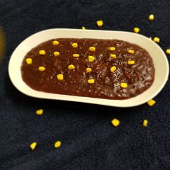 A picture of Corn Halwa.