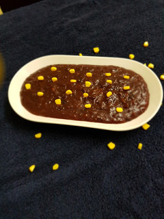 A picture of Corn Halwa.