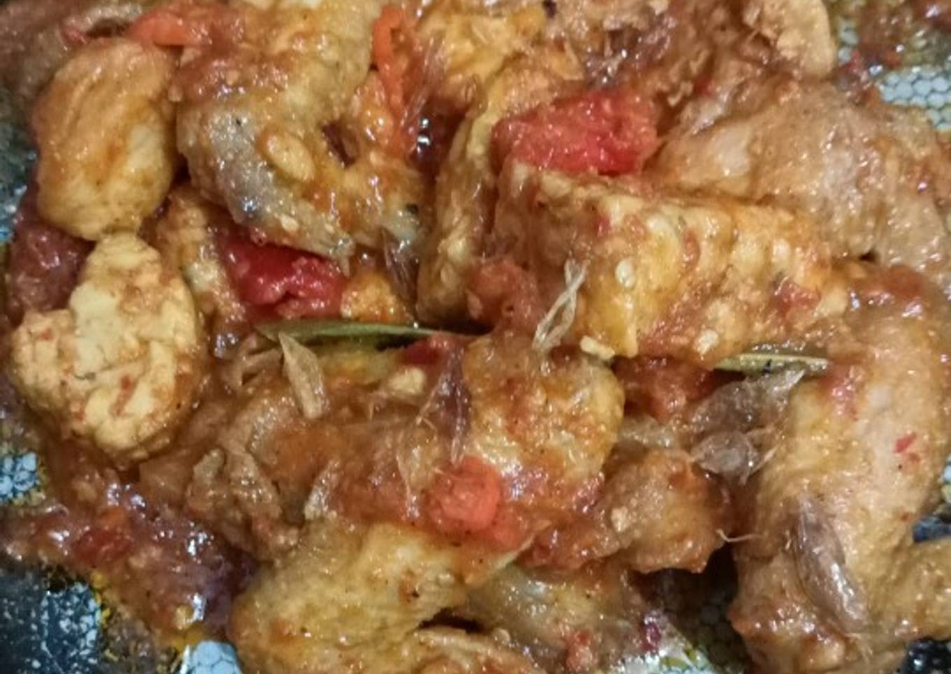 Balado Tahu Tempe Ayam