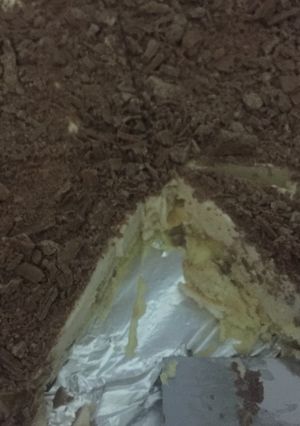 صورة لوصفة حلى بارد بالبسكوت والكريم كراميل