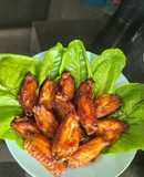 ปีกไก่อบซอสจิ้มแจ่ว คีโต ด้วยหม้อทอดไร้น้ำมัน Keto Chicken wing