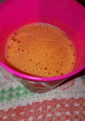 Una foto de Licuado de zanahoria 🥕