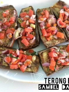 Foto resep Terong Bakar Sambel Dabu-Dabu🍆🍆