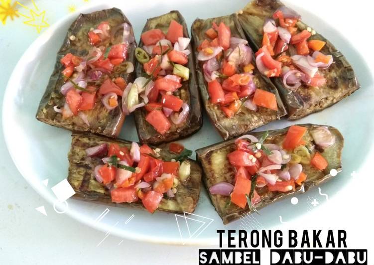 Terong Bakar Sambel Dabu-Dabu🍆🍆