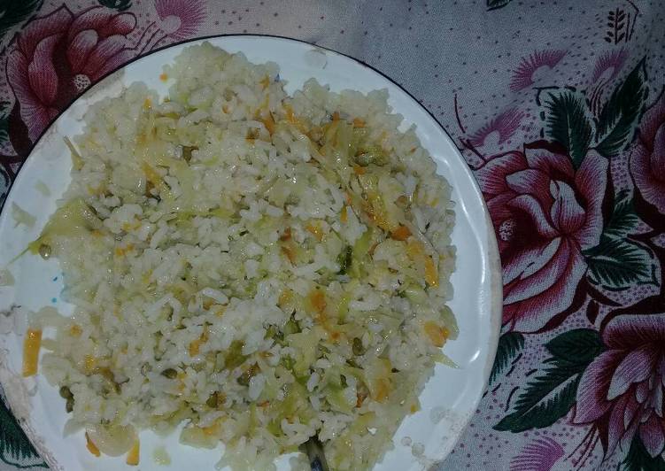 Step-by-Step Guide to Make Ultimate Mixed rice and cabbage