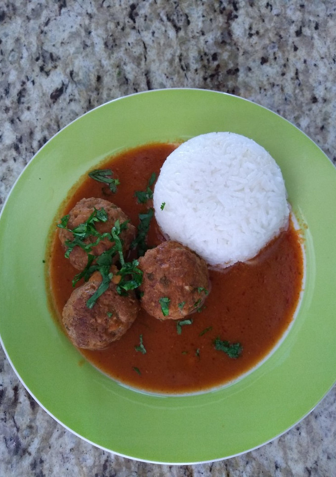 Una foto de Albóndigas rellenas de queso