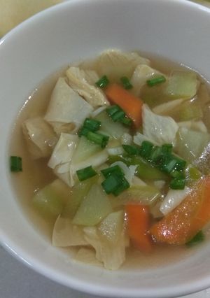 Foto resep Sup Manisah Kembang Tahu