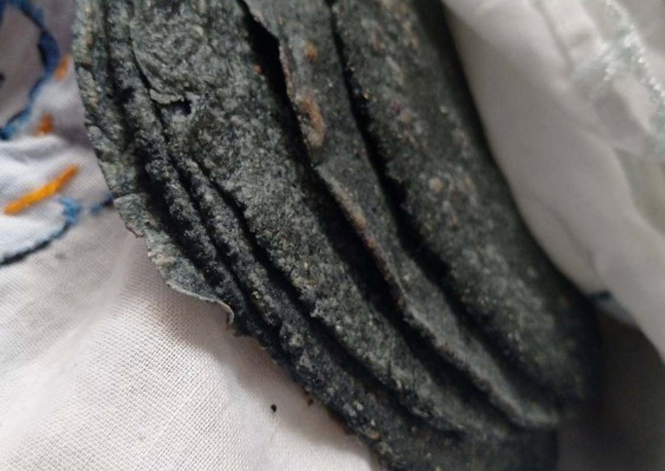 Tortillas azules