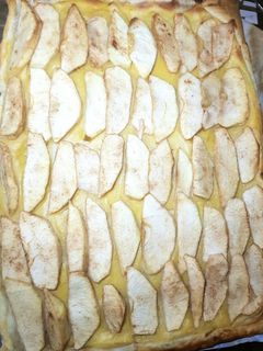 Una foto de Hojaldre de manzana