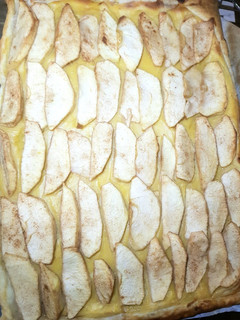 Una foto de Hojaldre de manzana