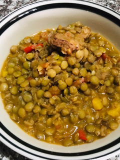 A picture of Short Rib Lentil Soup.