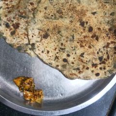A picture of Aloo Paratha.