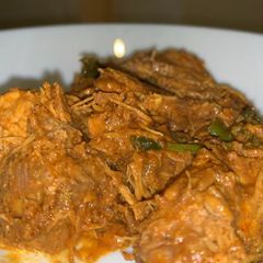 A picture of Chicken Masala Curry.