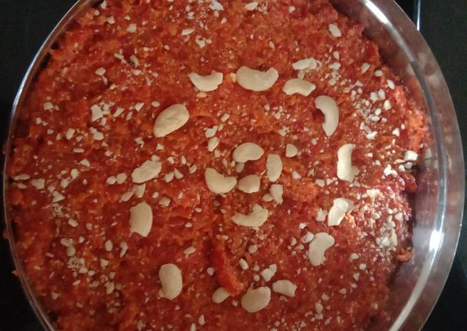 Carrots halwa