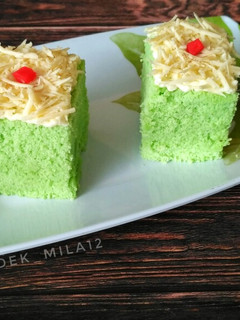 Foto resep Bolu kukus pandan
