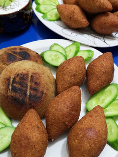 صورة لوصفة كبة مقلية ومشوية