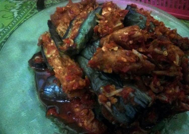 Sambal T3 (Terong,Tahu dan Teri) ala anak medan