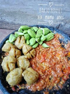 Foto resep Bakso penyet