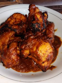 Foto resep Ayam bakar bumbu rujak