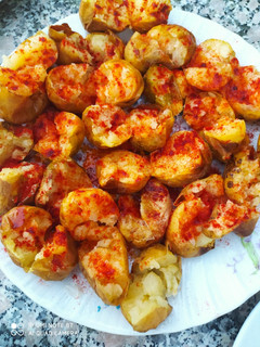 Una foto de Patatas asadas