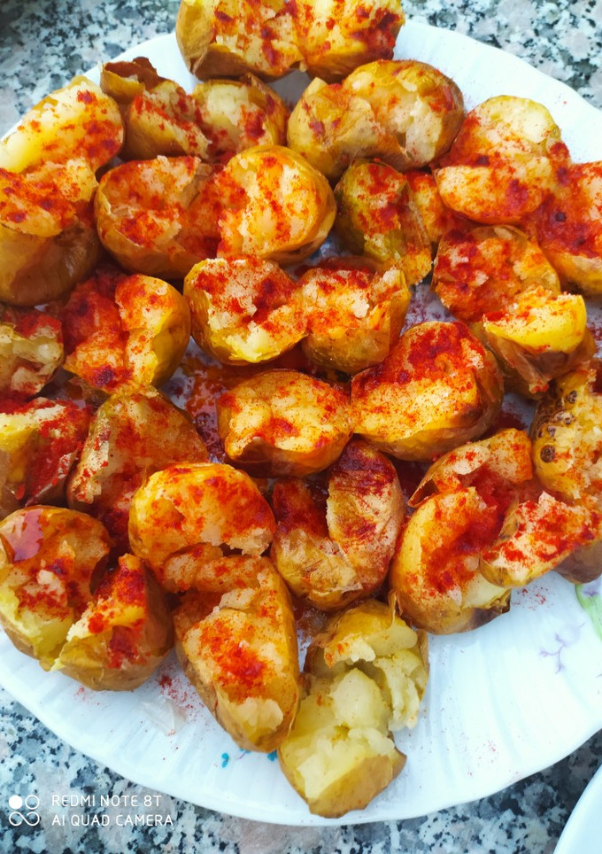 Una foto de Patatas asadas