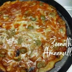 A picture of Instant Pan Pizza.