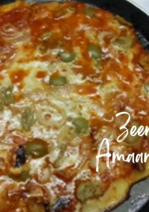 A picture of Instant Pan Pizza.