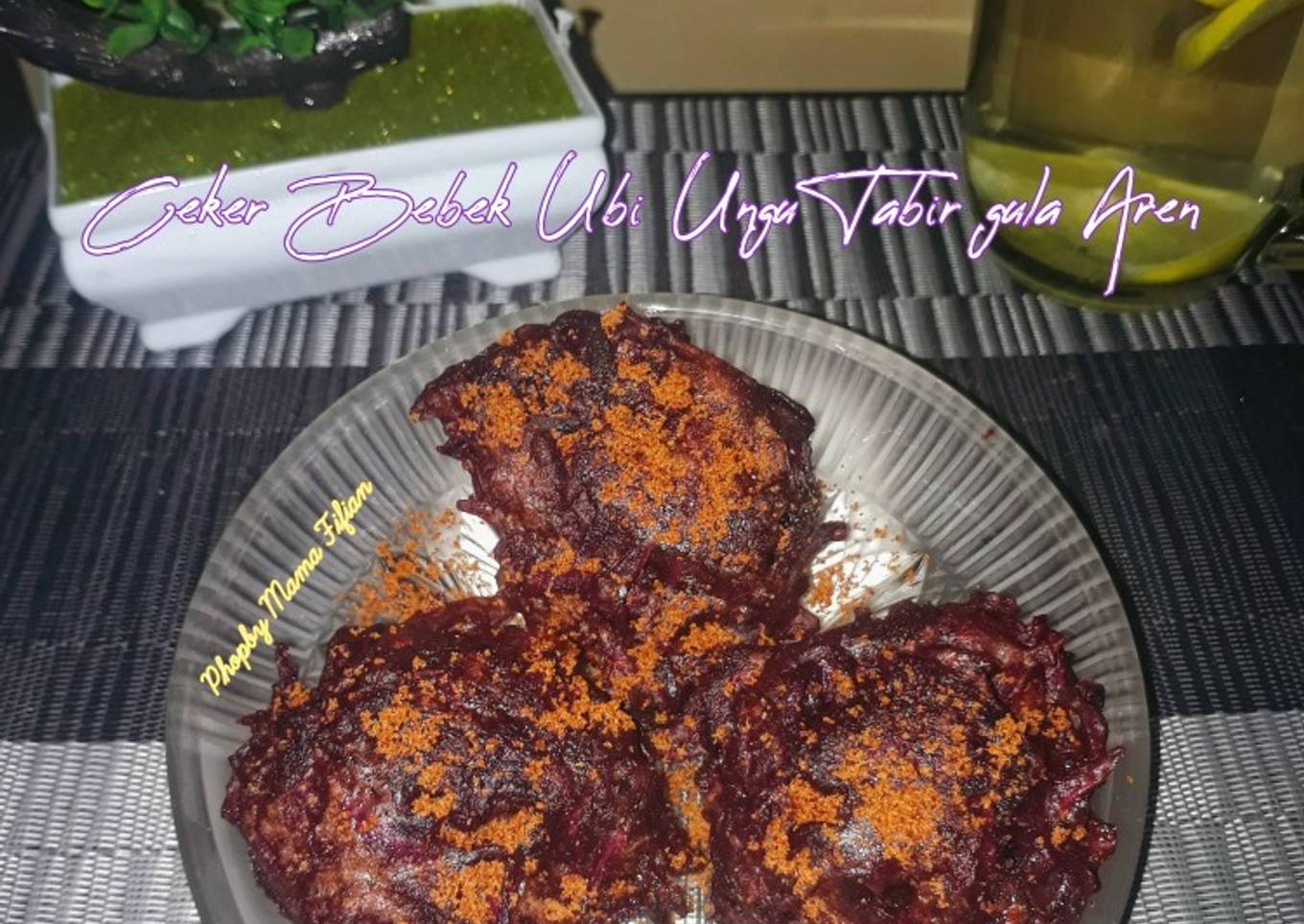 Ceker Bebek Ubi Ungu Tabur Gula Aren