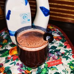 A picture of Fresh Cherry Juice 🍹 🍒.