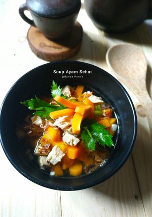 Foto resep Soup Ayam Sehat by Bunda Pure's