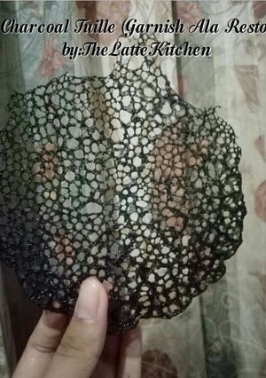 Foto resep Resep Coral Tuile (Garnish Ala Restoran Fine Dining)
