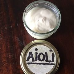 A picture of California Farm Lime Aioli Mayonnaise Dip.