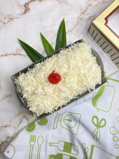 Foto resep Bolu Kukus Pandan Keju