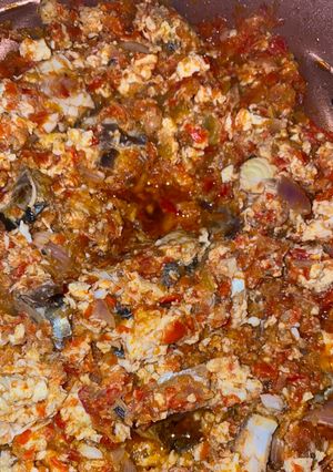 A picture of Egg stew.