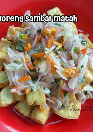 Foto resep Tahu Goreng Sambal Matah