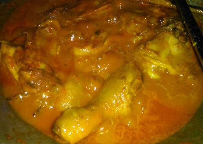 Bagaimana mengolah Ayam bumbu rujak sederhana Anti Gagal