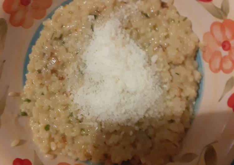 How to Make Any-night-of-the-week Risotto con gli asparagi e zafferano..😜😜