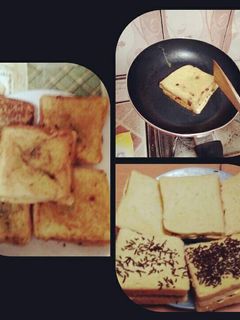 Foto resep Roti Bakar Coklat Meses